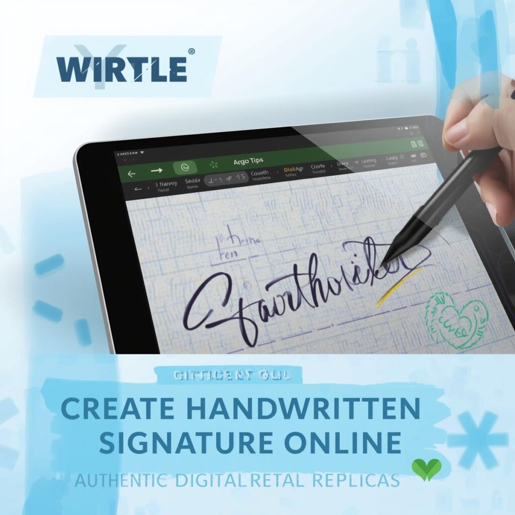 Create Handwritten Signature Online