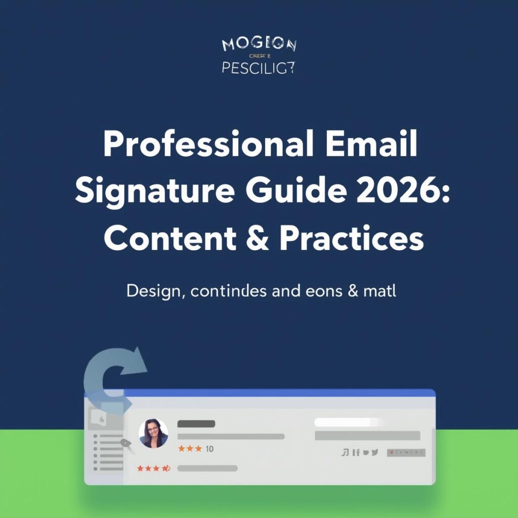 Professional Email Signature Guide 2026 Design