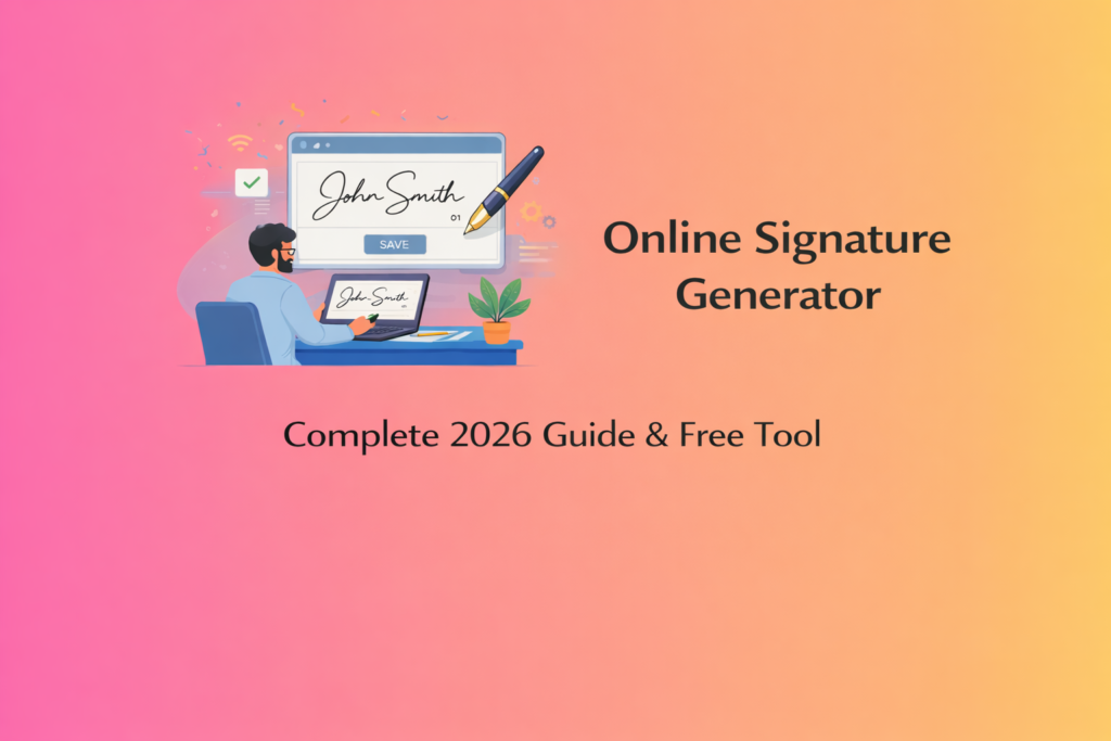 what is Online Signature Generator