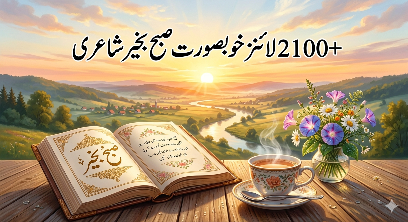 Good Morning Wishes in Urdu - 2 Lines Good Morning Shayari
