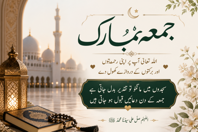 Jumma Mubarak Urdu Poetry - 2 Lines Jumma Mubarak Quotes