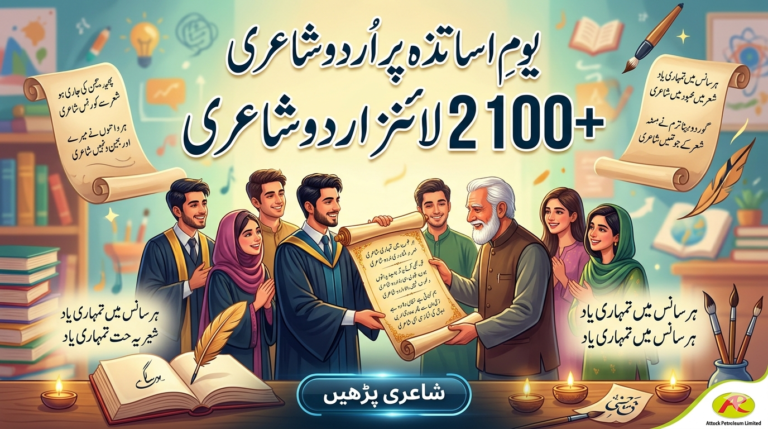 Teachers Day Poetry in Urdu – 100+ 2 Lines Urdu Shayari